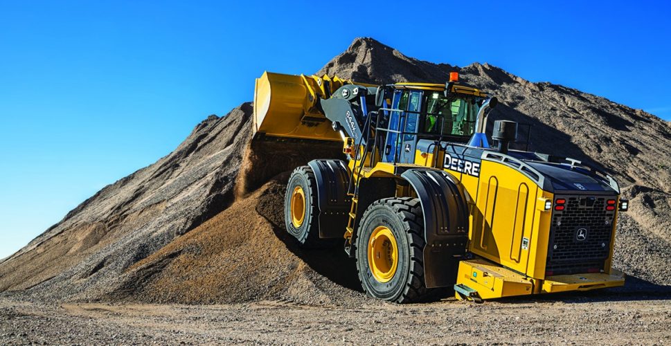 John Deere adds Aggregate Handler wheel loader configuration - Rock to ...