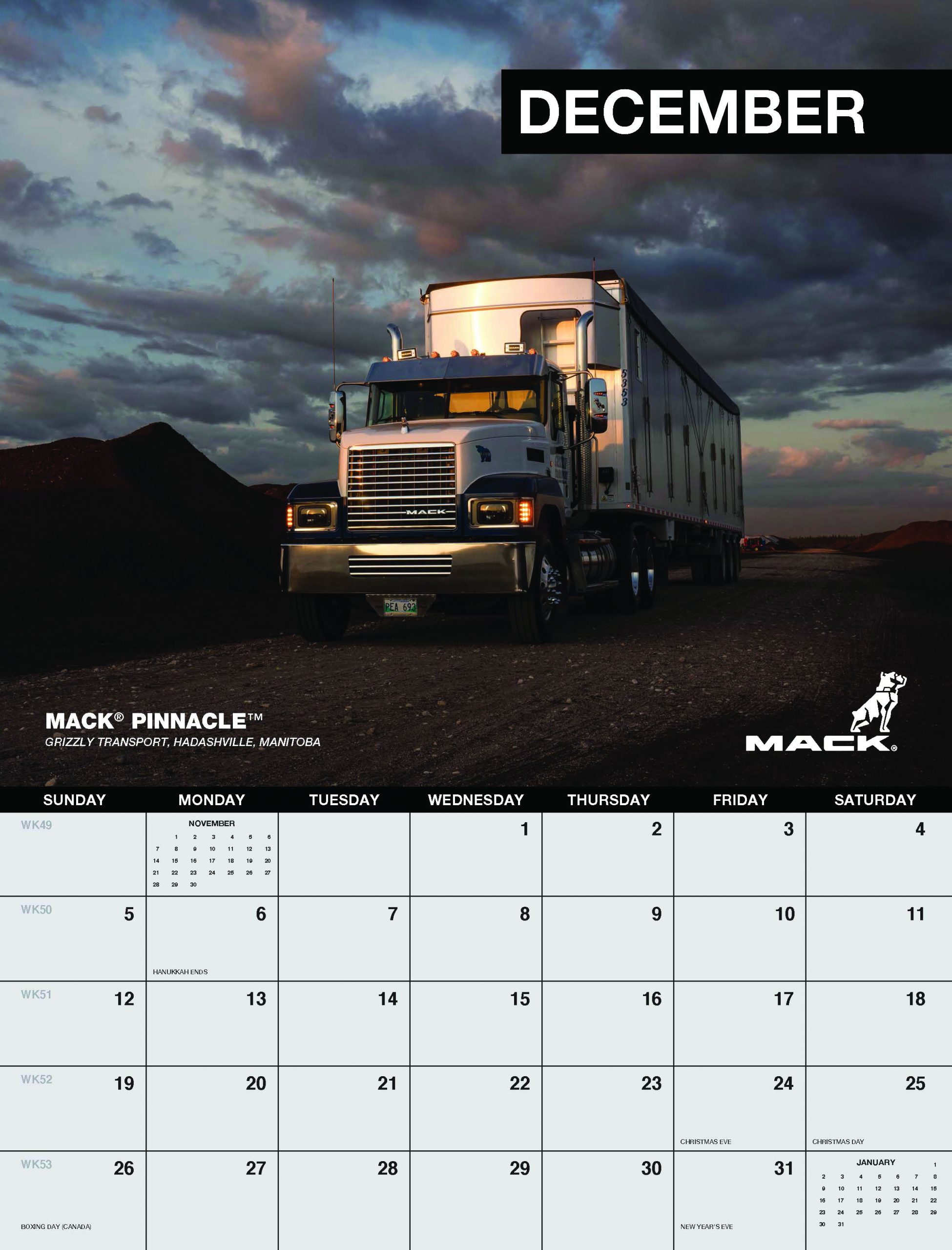 Mack Trucks wants your photos for its 2022 calendar Rock to RoadRock