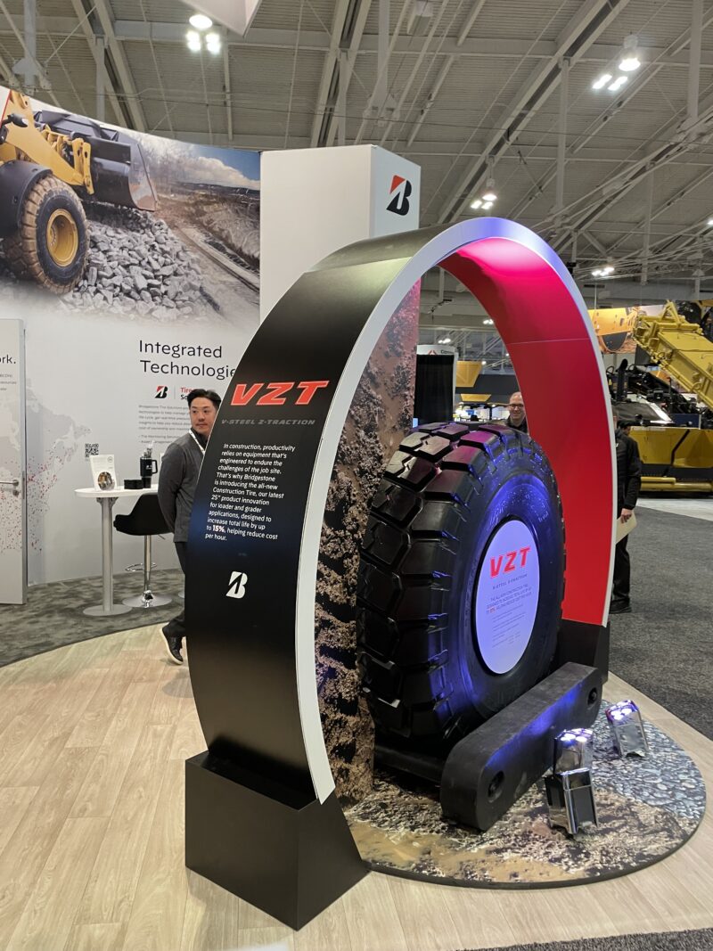 Bridgestone launches new VSTEEL Z TRACTION OTR at AGG1 Aggregate